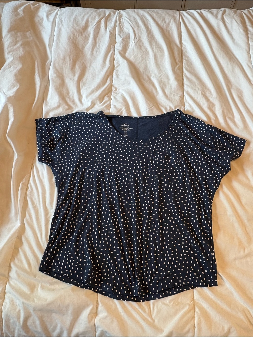 Levi’s Navy Polka Dot T-shirt